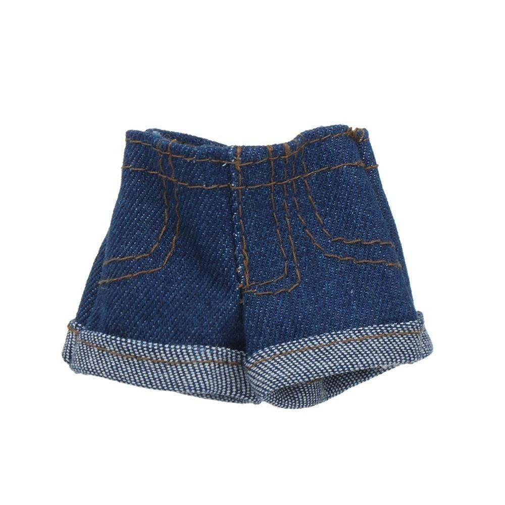 Casual Wears Jeans Shorts Floral Doll Clothes for 11.5" Dolls/for 1/6 BJD Dolls/For 30cm Doll