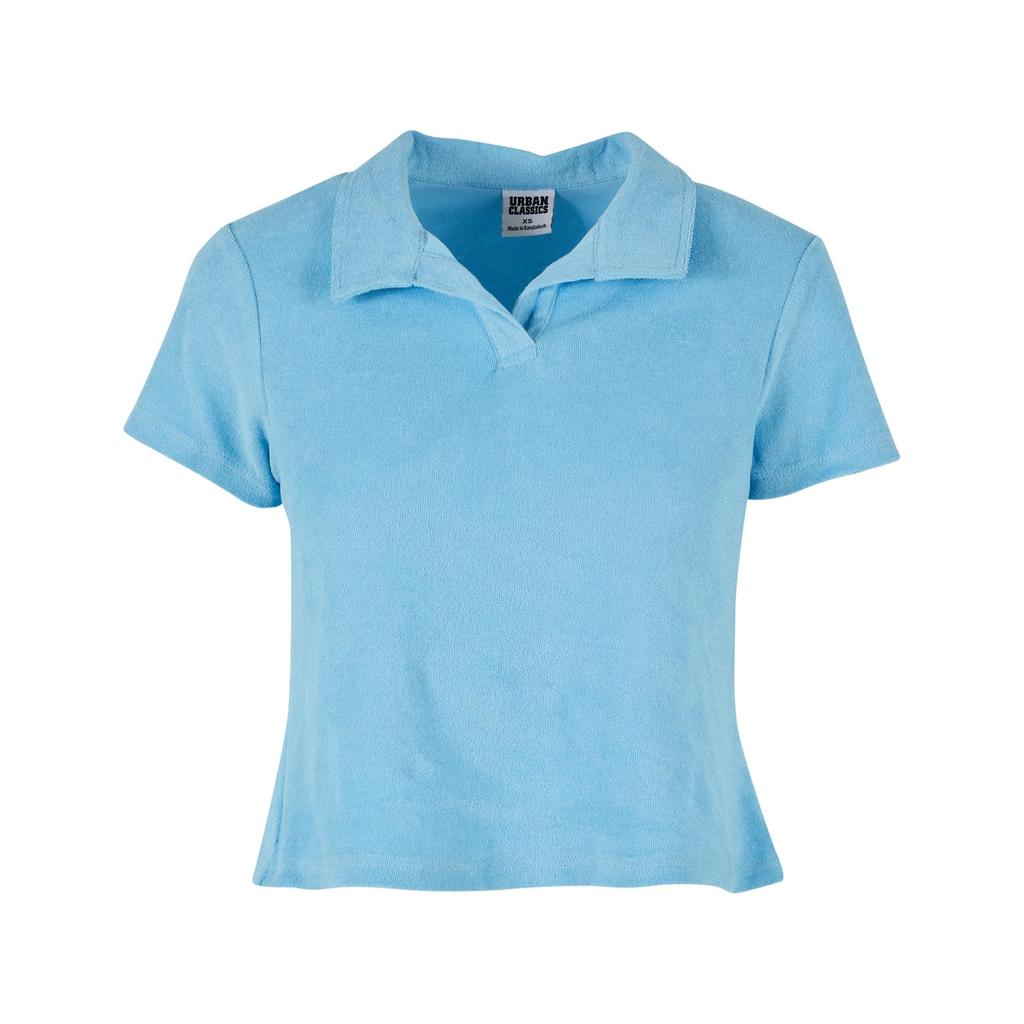 Urban Classics Womens/Ladies Towelling Polo Shirt