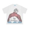 Lost Americana Photo Tee Cotton Hip Hop Tshirts Mgk Printing Punk T Shirt Gothic Streetwear Graphic Printing Tops