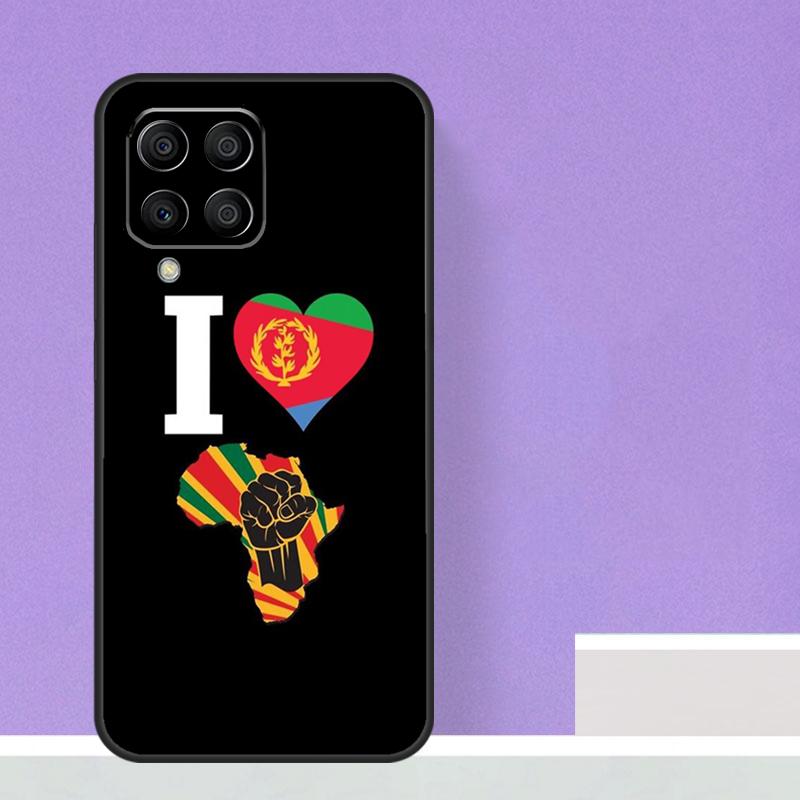 Eritrea Flag For Samsung Galaxy M15 M55 M13 M33 M53 M21 M31 M51 M30s M20 M14 M34 M54 M12 M32 M52 Case