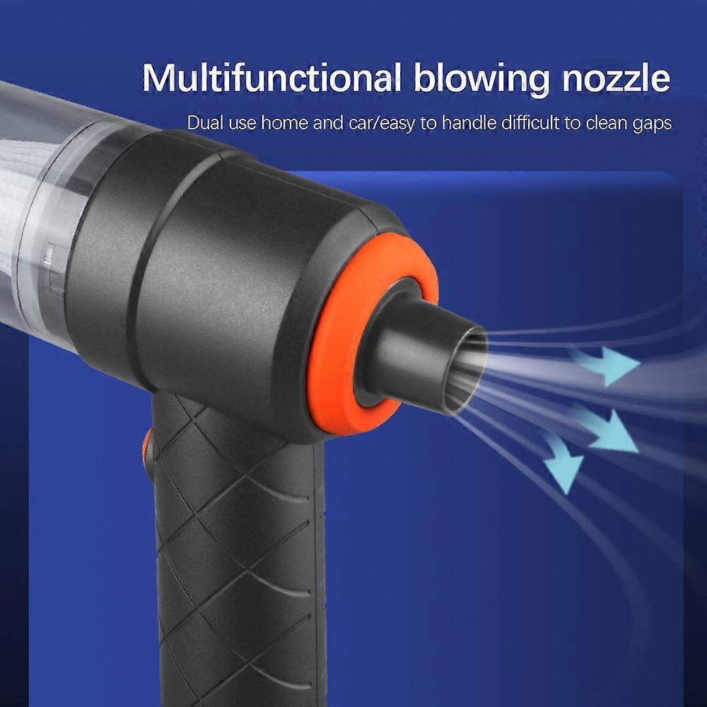 Powerful Car Vacuum Cleaner Wet/Dry Cordless Strong Suction Handheld Cleaning