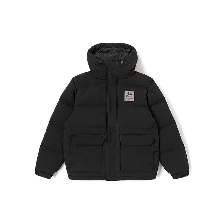 Kappa Down Jackets Unisex Hooded Moderate Puffer Jacket K0DZ2YY87P
