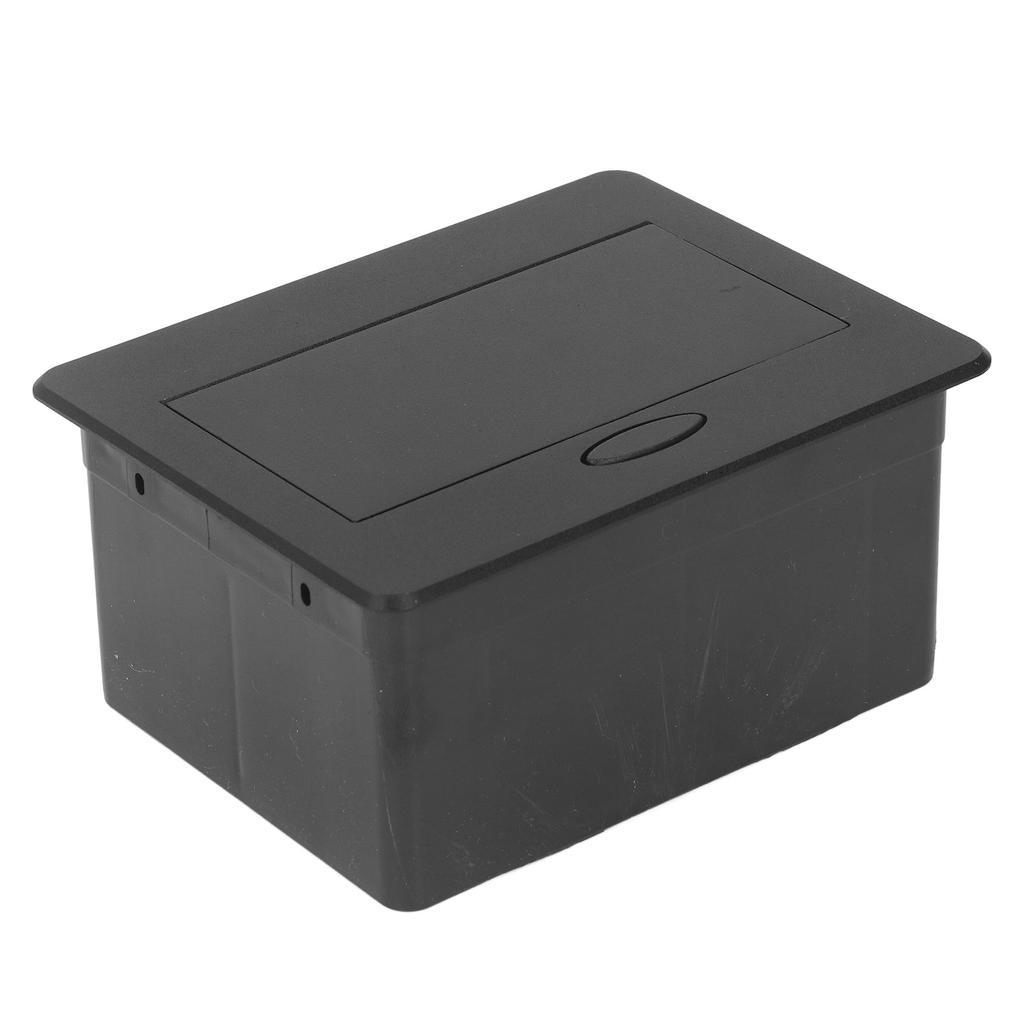 Embedded Desktop Socket with 3 Holes  Outlet Dual USB Ports Power Strip Receptacle AC110V 16A