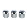 3Pcs Silver Electric Bass Volume Knob Electric Guitar Volume Tuning Potentiometer Control Knob