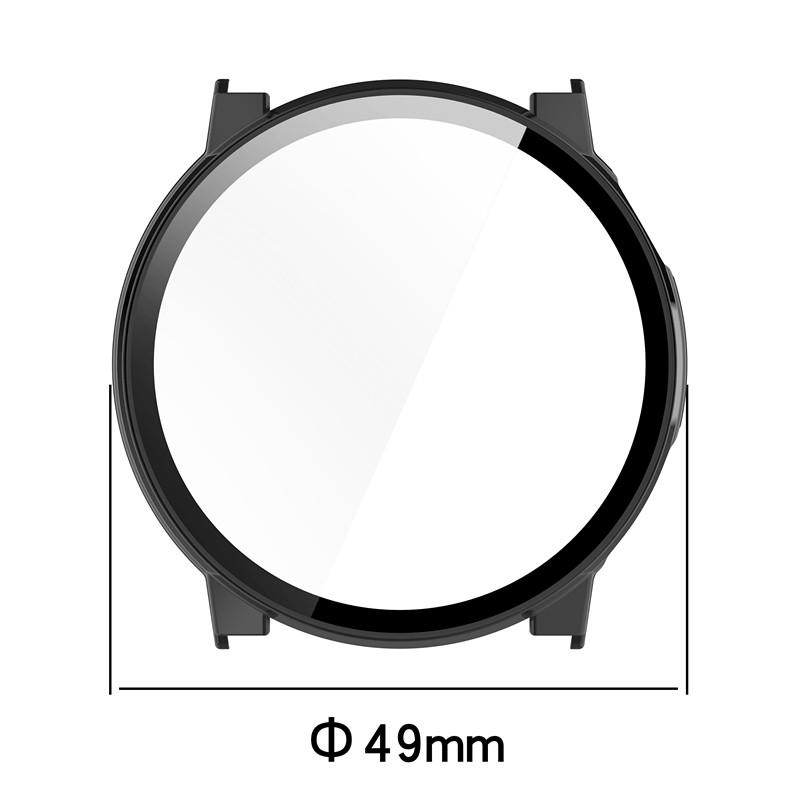 Защитная пленка для экрана из твердого стекла Smartwatch Full Frame Case для умных часов Coros PACE Pro Smart Watch Защитный бампер