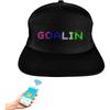 Flashing Duck Tongue Cap APP Hat Bluetooth Editable Language LED Light-emitting Cap Glow-in-the-dark Baseball Cap Sun Hat