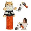 Cartoon Cat Karate Kitty Puppet Tough Padding Protective Forearm Sleeve Cat Wrestling Puppet Wear Resistant Interactive