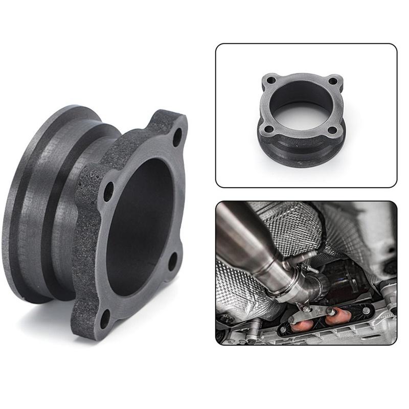 Auto 4 Bolt Exhaust Flange Adapter 2.5" to 3" V-Band Turbo Downpipe for GT35 GT30