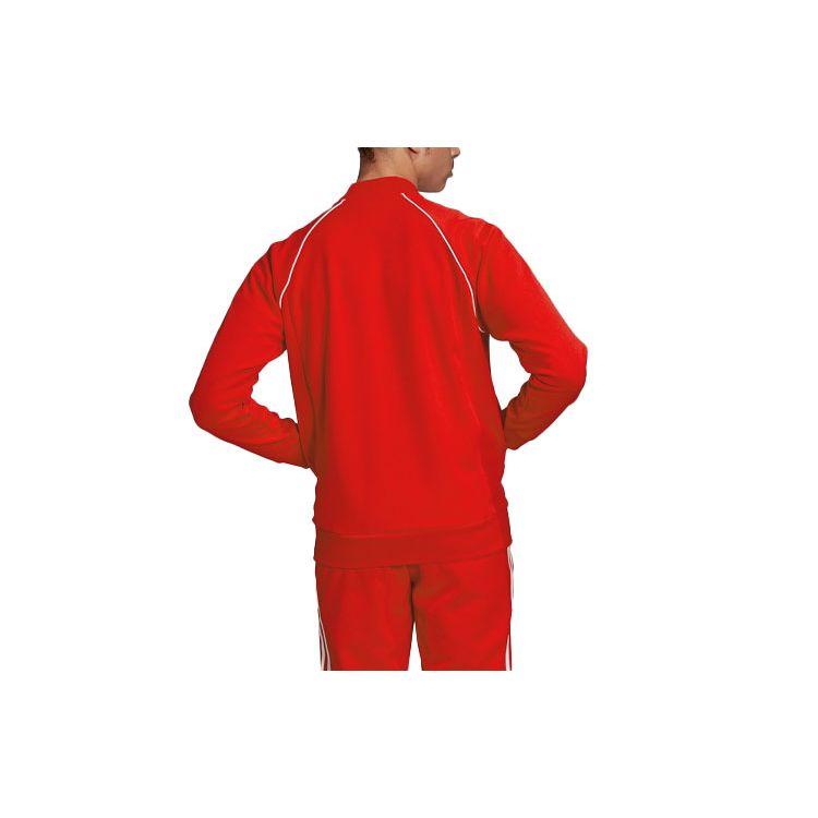 Adidas Оригинальная повседневная дышащая спортивная куртка с логотипом трилистника с полосками по бокам, мужские куртки светло-малинового цвета GF0196