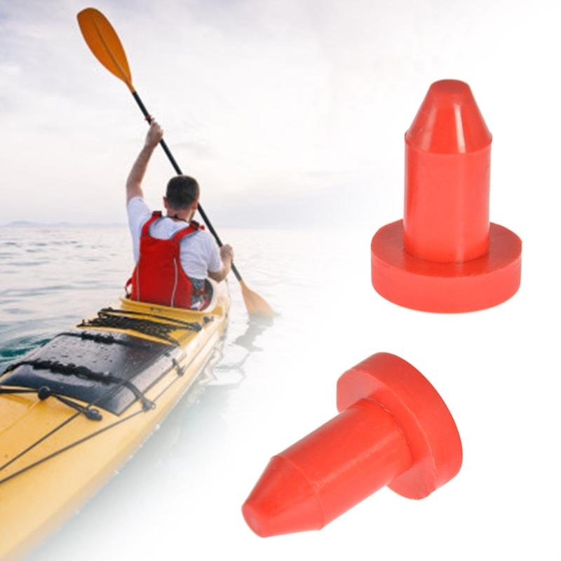 4Pcs Quick Install 1/2" Kayak Drain Plug Push Kayak Drain Stoppers Set Rubber Plug Kayak Repair Accessories