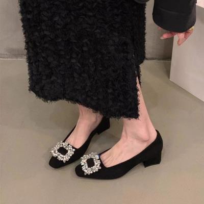 Обувь для африканских женщин 2024 года, повседневные туфли на каблуках с квадратным носком, сексуальные туфли-лодочки, массивные сандалии, баскетбольная платформа, бордовые ремешки, последние ретро-модели