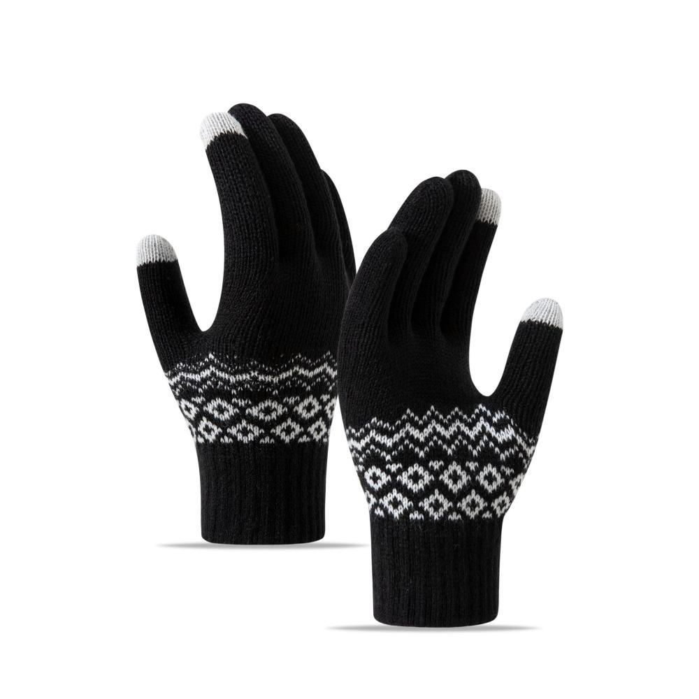 Warm Winter Gloves Touchable Screen Driving Mittens New Windproof Cold Proof Gloves  Women Men
