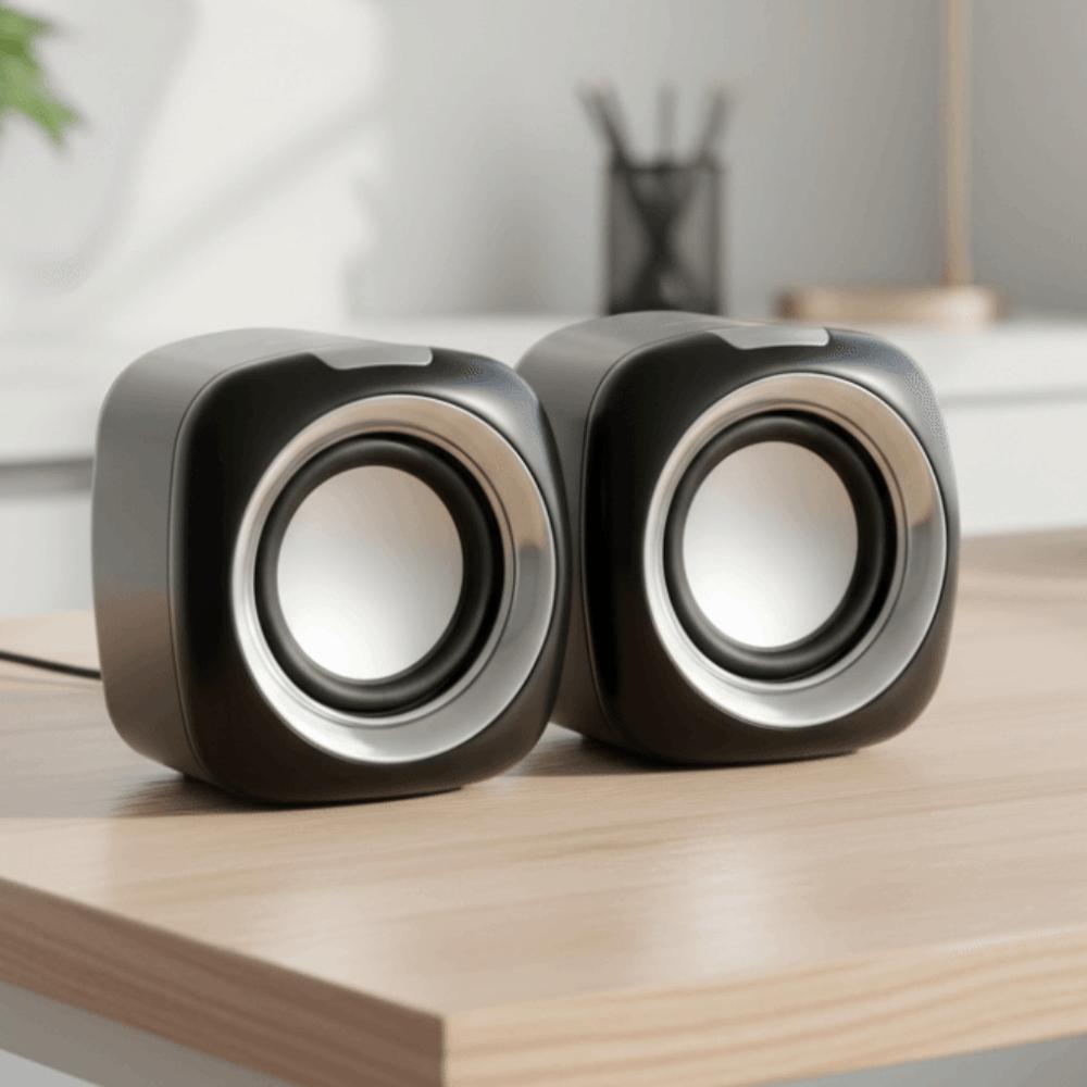 Проводной мини-динамик 3,5 мм, стерео, с высокой громкостью, подарок на день рождения, проводной маленький динамик для домашней вечеринки