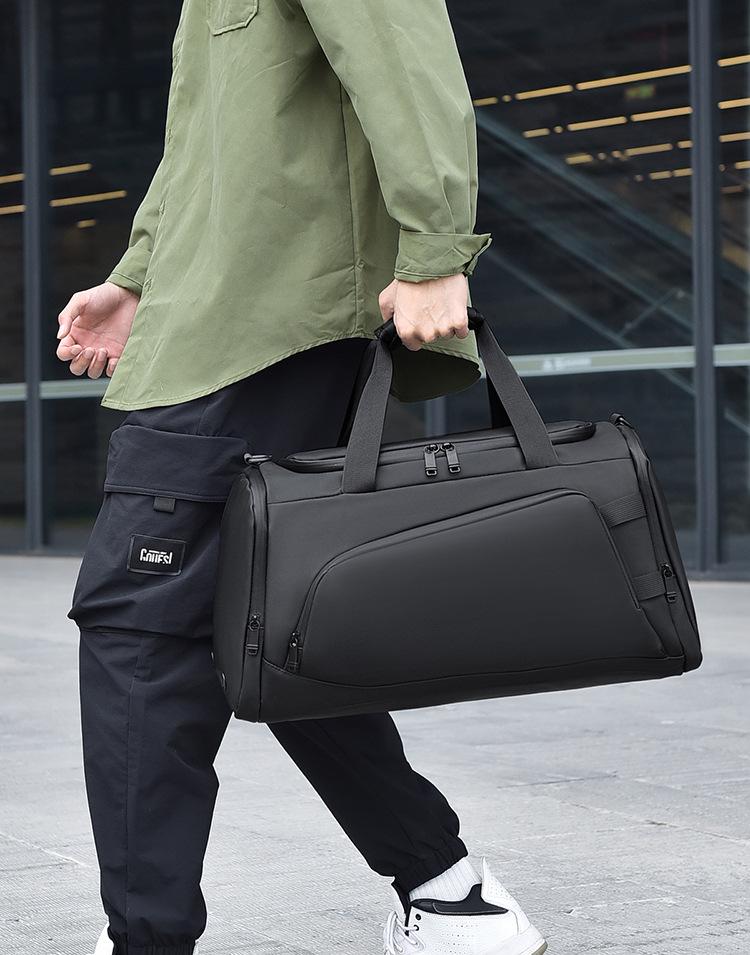 Unisex Crossbody & Gym Bag - Large Capacity, High-end, Lightweight, Casual Fashion Handbag for Travel.