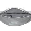 Nike Сумки через плечо Heritage из полиэстера, поясная сумка, обычная, унисекс, серая, повседневная, BA5750-042