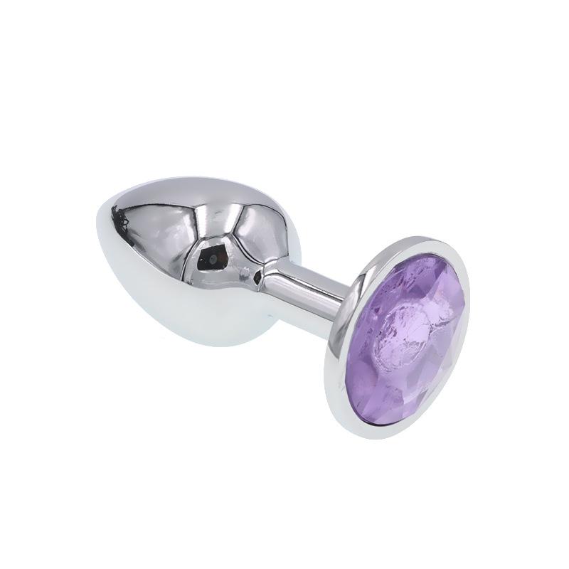 Большая металлическая анальная пробка для заднего двора, секс-игрушки, устройство для анальной дилатации, секс-инструменты, игрушки для взрослых, имитация анальной пробки, упаковка в пылевой мешок