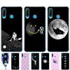 Силиконовый чехол для HONOR 20 lite view 30 v 30 pro чехол для huawei honor 20S 9A 9C 9S 9X Premium 7s 8a космос земля луна