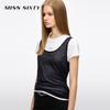 MISS SIXTY 2026 Spring Layered Color-block T-Shirt
