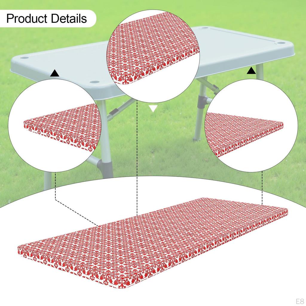 Прямоугольная скатерть для кемпинга и пикников
