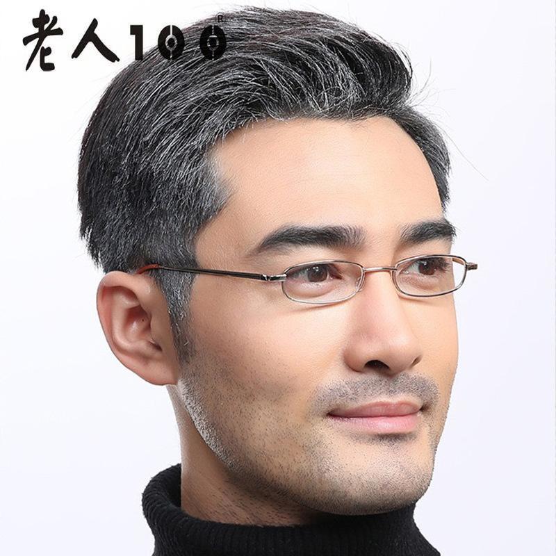 100 Reading Glasses For The Elderly, Ultra-Light Resin Reading Glasses For Pen Holders, Small Men'S And Women'S Carrying Reading Glasses