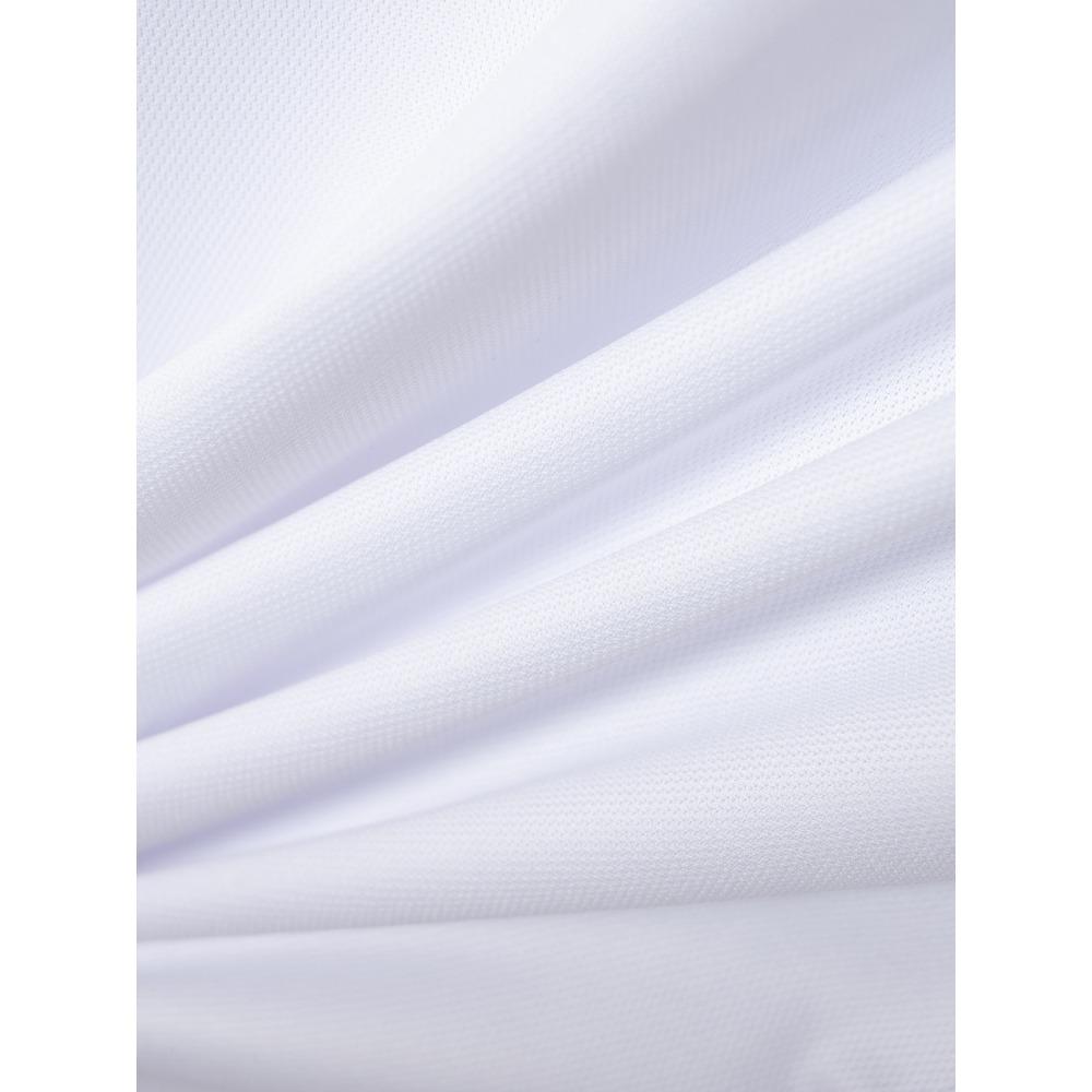 Верх с принтованным воротником для летней мужской повседневной рубашки поло