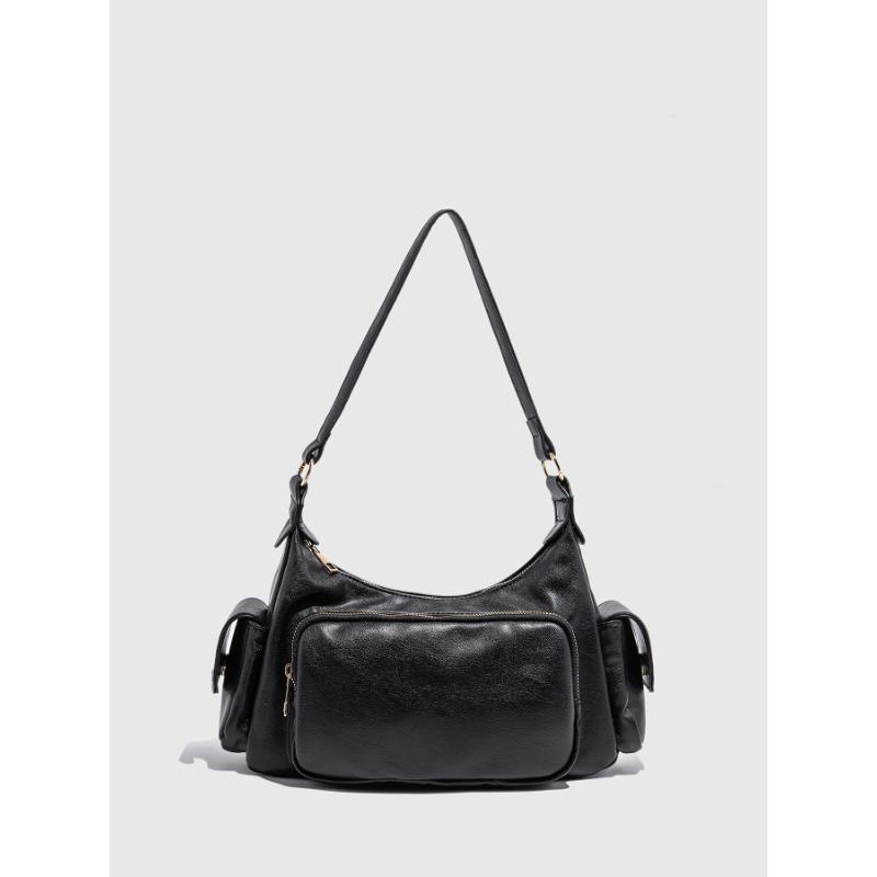 Ретро-американская функциональная сумка через плечо с множеством карманов, сумка для мотоцикла, красивая сумка через плечо под мышкой