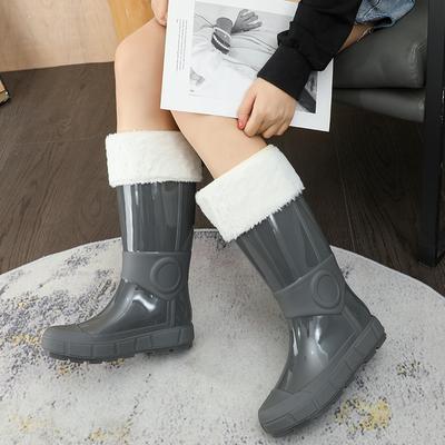 Водонепроницаемые сапоги из ПВХ для защиты от непогоды, сапоги для рыбалки