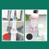 Adjustable Flexible Faucet Extender Blue Green Splash Filter