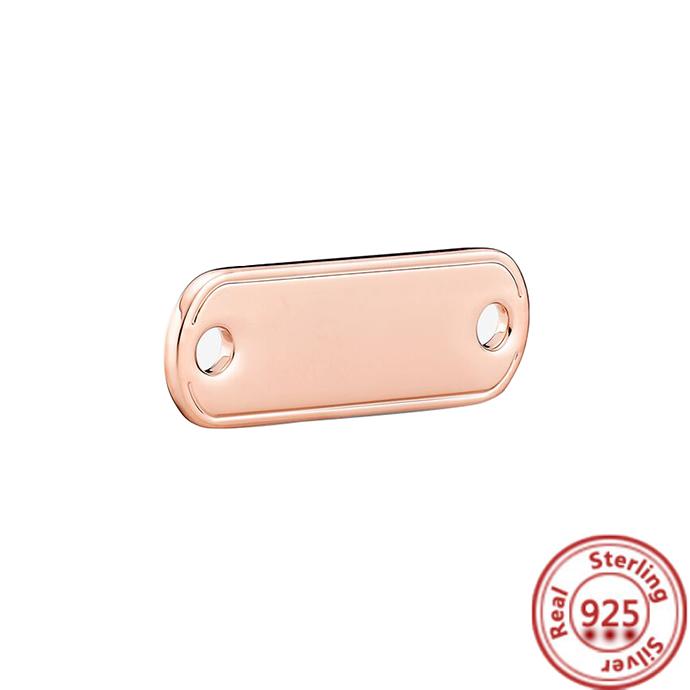 Кольцо Me из стерлингового серебра 925 пробы с круглым разъемом, двойной браслет, подходит для оригинального браслета-цепочки Me Link, ювелирные изделия