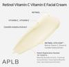 Крем для лица с ретинолом, витаминами C и E от APLB (55ml) - Осветляющий и антивозрастной увлажняющий крем