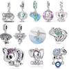 Бутик Милый Медный Простой Шарм-Подвеска Слон Подходит для Оригинального Браслета DIY Детские Ювелирные Изделия Подарки на День Рождения