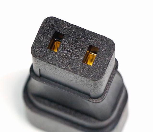 Старый стандартный квадратный 2P 3P переходник питания IEC320 адаптер Винтажный синтезатор (C14/C16) @KORG/ROLAND/BOSS/AKAI