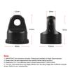 Universal 22000 Lbs Load Rating Winch Hook Shackle Mount Fits for ATV UTV SUV Jeep Wrangler with Pin and Rubber Guard for D Ring