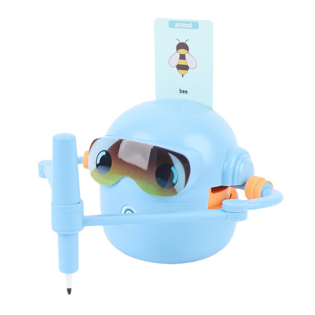 Интерактивный обучающий робот для рисования для детей, автоматический робот-художник с 100 карточками и 12 цветными ручками для мальчиков и девочек, для дошкольного обучения.