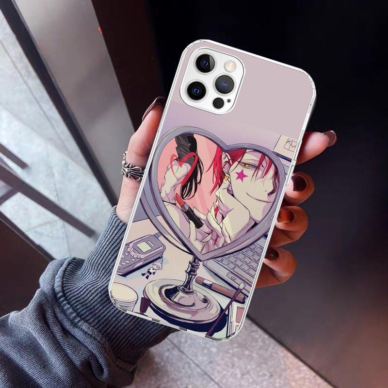 Huner X-Hunters Hisoka Phone Case For iPhone 17 Air 11 13 Mini 14 15 Plus 16 12 Pro Max 16E SE 7 8 Pattern Soft TPU Back Cover