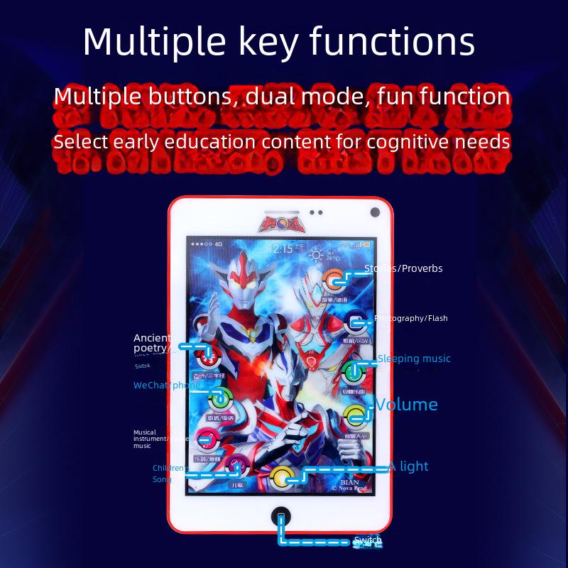 Супермен Детский развивающий робот и планшет