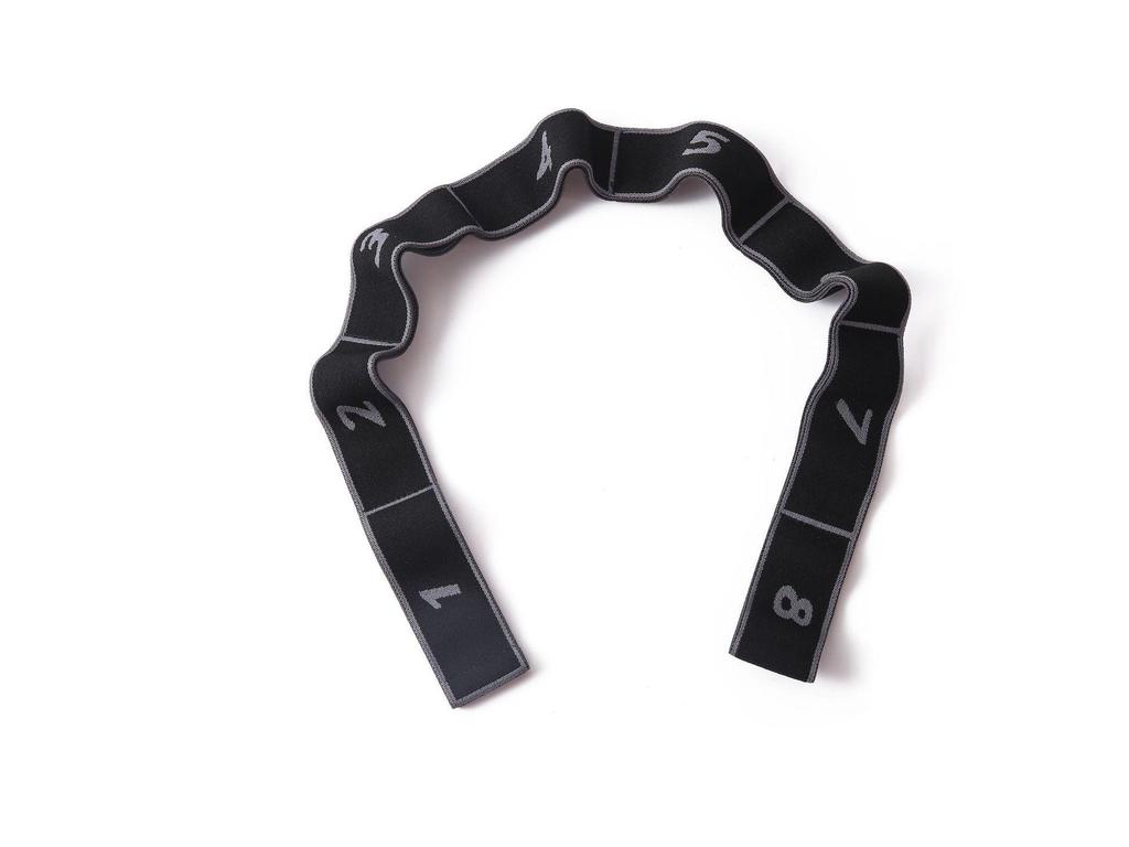 Эластичная лента для йоги, танцев и упражнений - многосекционная лента для растяжки
