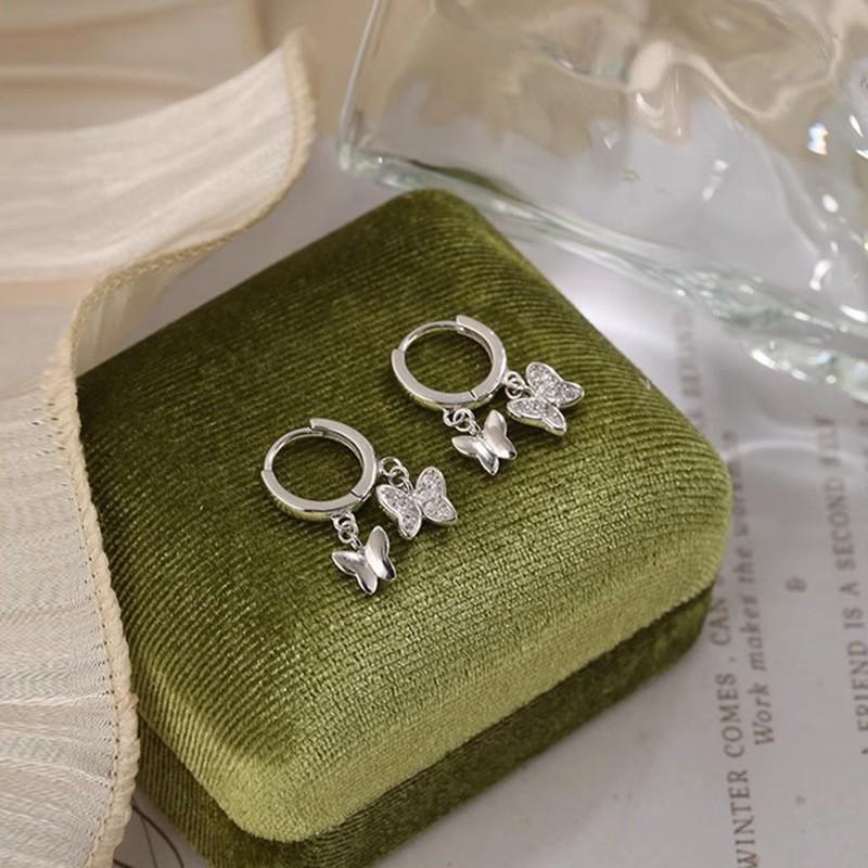 Серьги-кольца из стерлингового серебра 925 пробы: 2025 Современный Нишевый Дизайн - Элегантный и Роскошный для Женщин