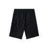 Li Ning Plain Color Casual Work Shorts Men Shorts Black AKSQ121-2