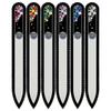 Set of 6 Glass Nail Files B-M - M1-6