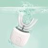 New Rechargeable Smart U-Shape Soft Ultrasonic Waterproof Wireless Toothbrush Set Travel Electric Toothbrush