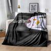 Luiz Football Legend Blanket Warmthful Decor Great for Seaside Livingroom Bed for All Occasions Warmthful Decor