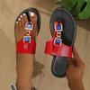 2024 Slippers Women's Summer Sandals Wear Flip-flops Rhinestone Fashion Beach Slippers
