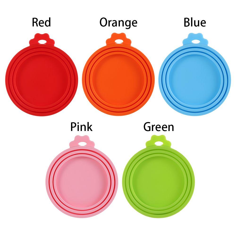 Hot Pet Supplies Box Cover Silicone Can Lid Food Tin Cover Cans Cap Pet Can Covers