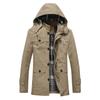 New Spring and Autumn Jacket Men's Coat Thin Pure Cotton Casual Windbreaker