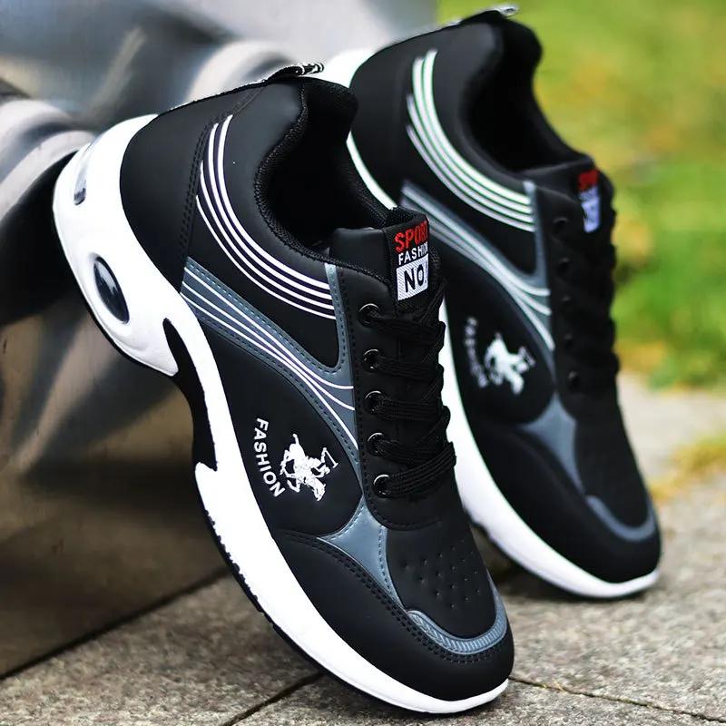 Горячая мужская обувь Осенняя повседневная обувь для мужчин Новые дышащие кроссовки на платформе Мужские легкие вулканизированные туфли Zapatos Hombre