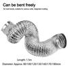 Aluminum Foil Ventilation Duct Scalable Vent Tube Dryer Vent Hose  Bathroom Kitchen System Vent