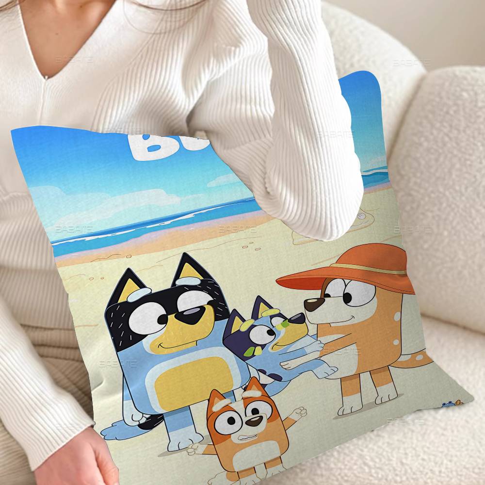 Мультяшная B-Блуи Стич Счастливый Дракон Наволочка Чехол на Подушку для Дивана Декор Комнаты Подарок для Детей