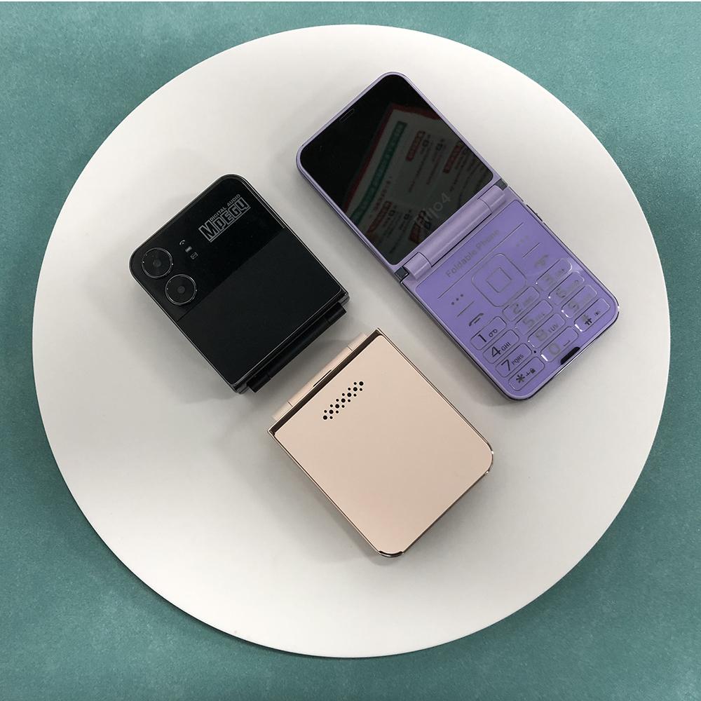 F265 раскладной телефон 2,55 дюйма 1400 мАч FM-радио камера фонарик 4 SIM-карты 2G телефон