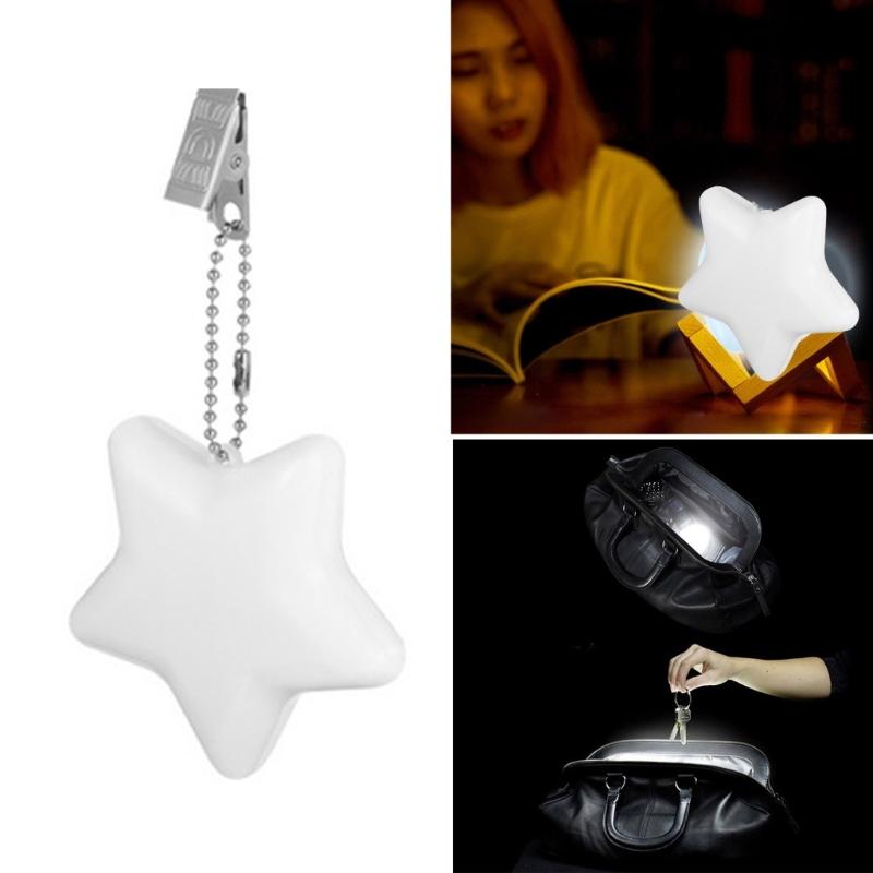 Lighting Star Bag Pendant Small LED Backpack Light Suitable for Students Cyclists and Outdoor Enthusiasts Present
